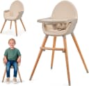 Kinderkraft Hochstuhl FINI 2 2-in-1 Buchenholz Bild 1