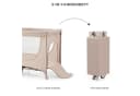 Kinderkraft Baby-Reisebett JOY 2 Beige 2-in-1 Klappbett Bild 1