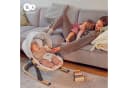 Kinderkraft Babywippe Elsu Grau 2-in-1 Wippe und Liege Bild 4