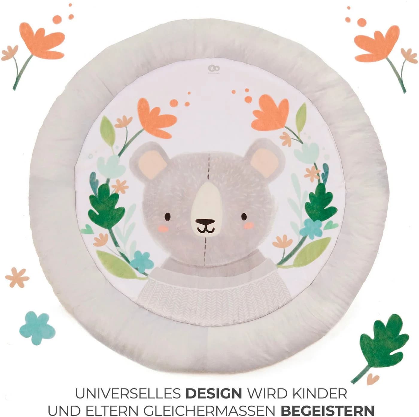 Kinderkraft COZYPLAY Spielmatte Grau - Bild 5
