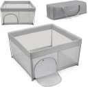 Kinderkraft Laufstall ZIKI mit Tragetasche Grau Bild 3