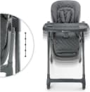 KINDERKRAFT TULO Hochstuhl Grau 3-in-1 mit Rollen Bild 3