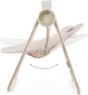 KINDERKRAFT Swingee Babywippe Elektrisch Beige mit Timer Bild 5
