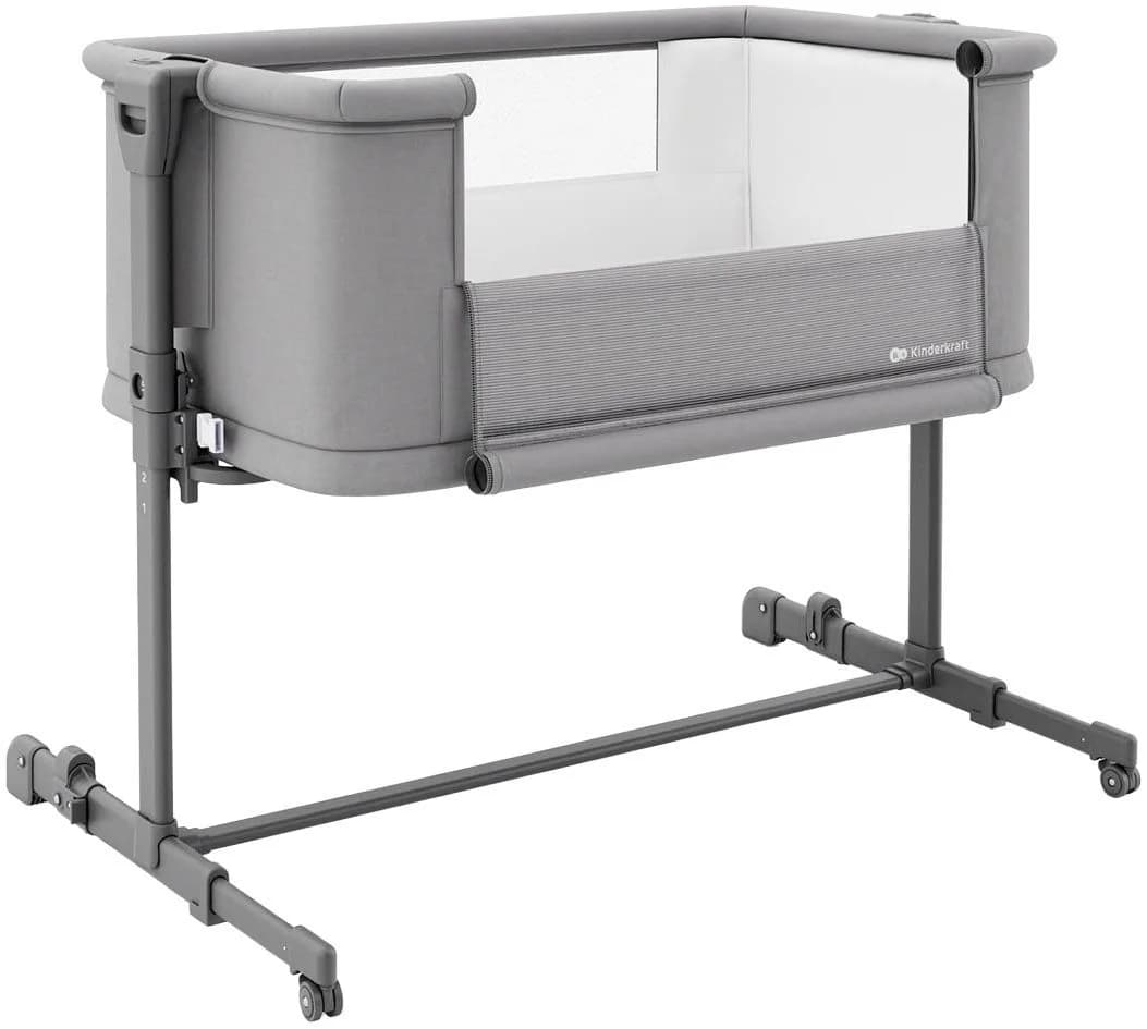 Kinderkraft Beistellbett Nestee Grow 2 3-in-1 mit Matratze - Bild 4