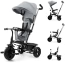 Kinderkraft Dreirad FREEWAY Grau mit 360° Sitz Bild 2