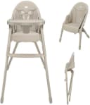 Kinderkraft Hochstuhl DINNLY Beige Bild 2