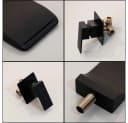 wohnwerk.idee Unterputzarmatur Waschbecken Wandarmatur Gold Schwarz Bild 5