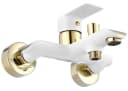 wohnwerk.idee Wannenarmatur Badewanne Weiß Schwarz Gold Chrom Bild 3