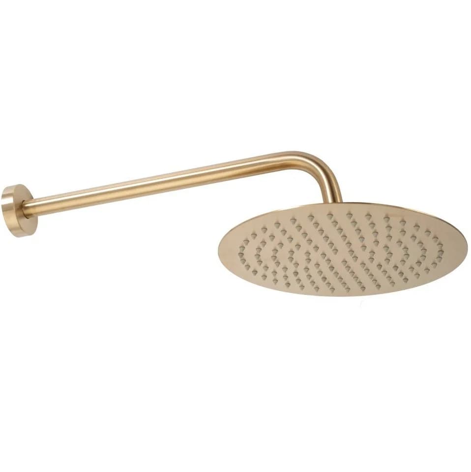 wohnwerk.idee Duschsystem Regendusche Unterputz Gold Matt Poliert Lungo - Bild 4