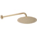 wohnwerk.idee Duschsystem Unterputz Thermostat Regendusche Gold Matt Bild 3