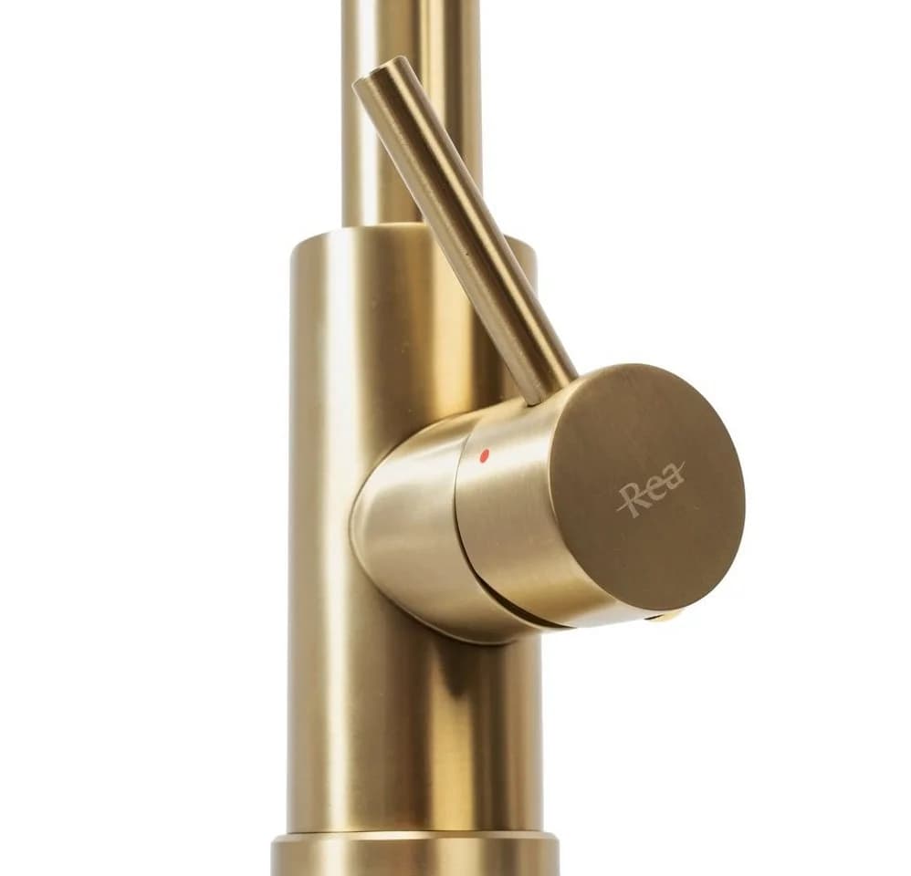 wohnwerk.idee Küchenarmatur Fresh Gold Matt Gebürstet Schwarz Chrom - Bild 3