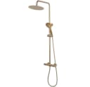wohnwerk.idee Duschsystem mit Thermostat Gold Matt Gebürstet Bild 5