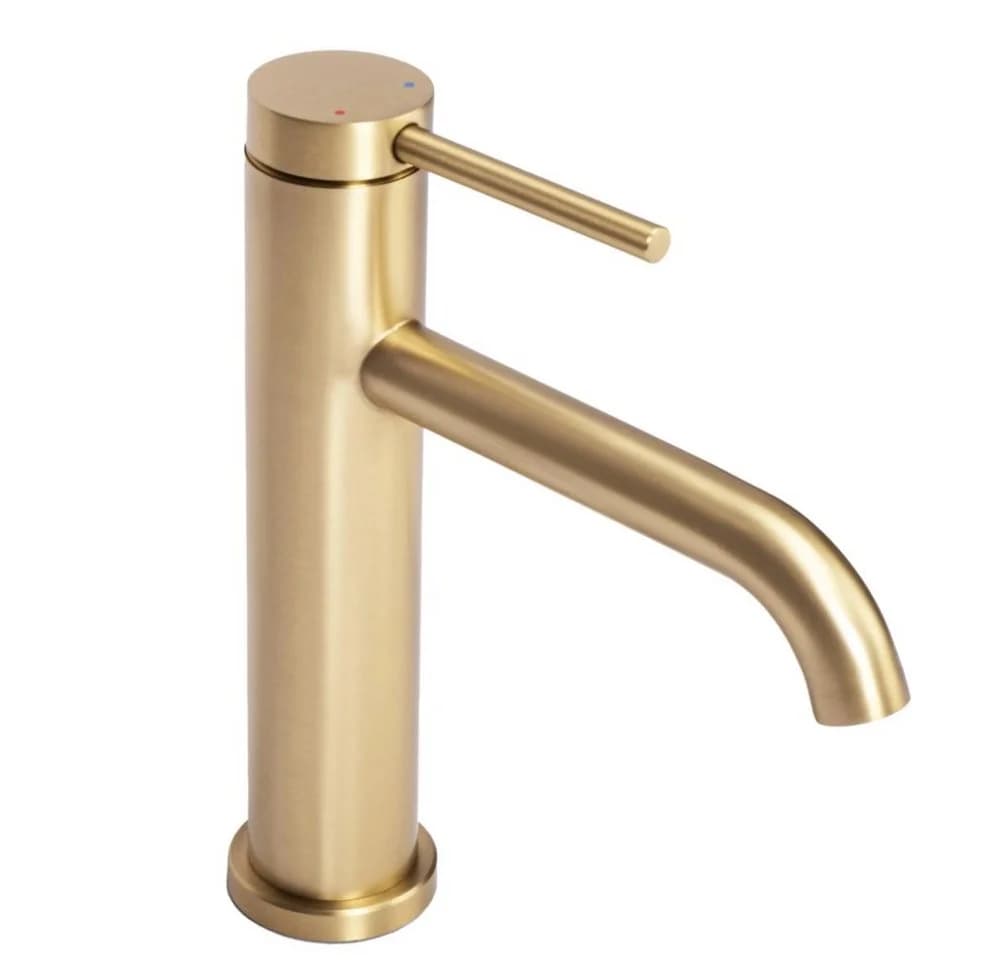wohnwerk.idee Badarmatur Gold Matt Einhebelmischer Clif - Bild 2