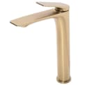 wohnwerk.idee Badarmatur Gold Schwarz Modernes Design Messing Waschbeckenarmatur Bild 1