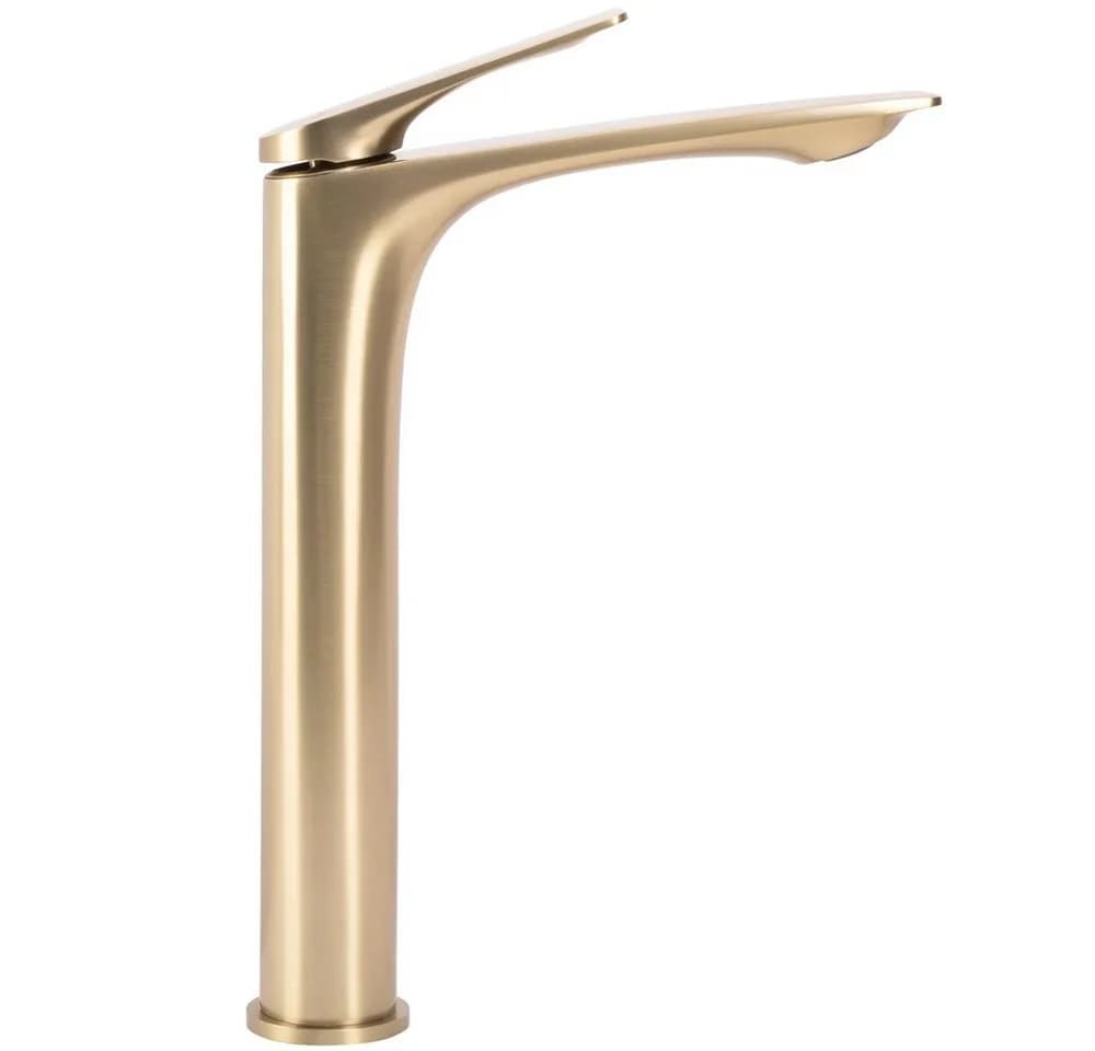 wohnwerk.idee Badarmatur Gold Schwarz Modernes Design Messing Waschbeckenarmatur - Bild 4