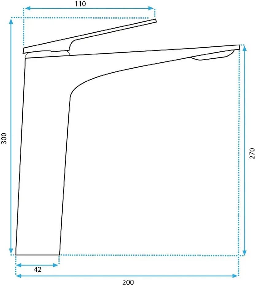 wohnwerk.idee Badarmatur Gold Schwarz Modernes Design Messing Waschbeckenarmatur - Bild 5