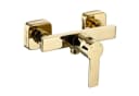 wohnwerk.idee Duscharmatur Einhebelmischer mit Handbrause Gold Poliert Bild 3
