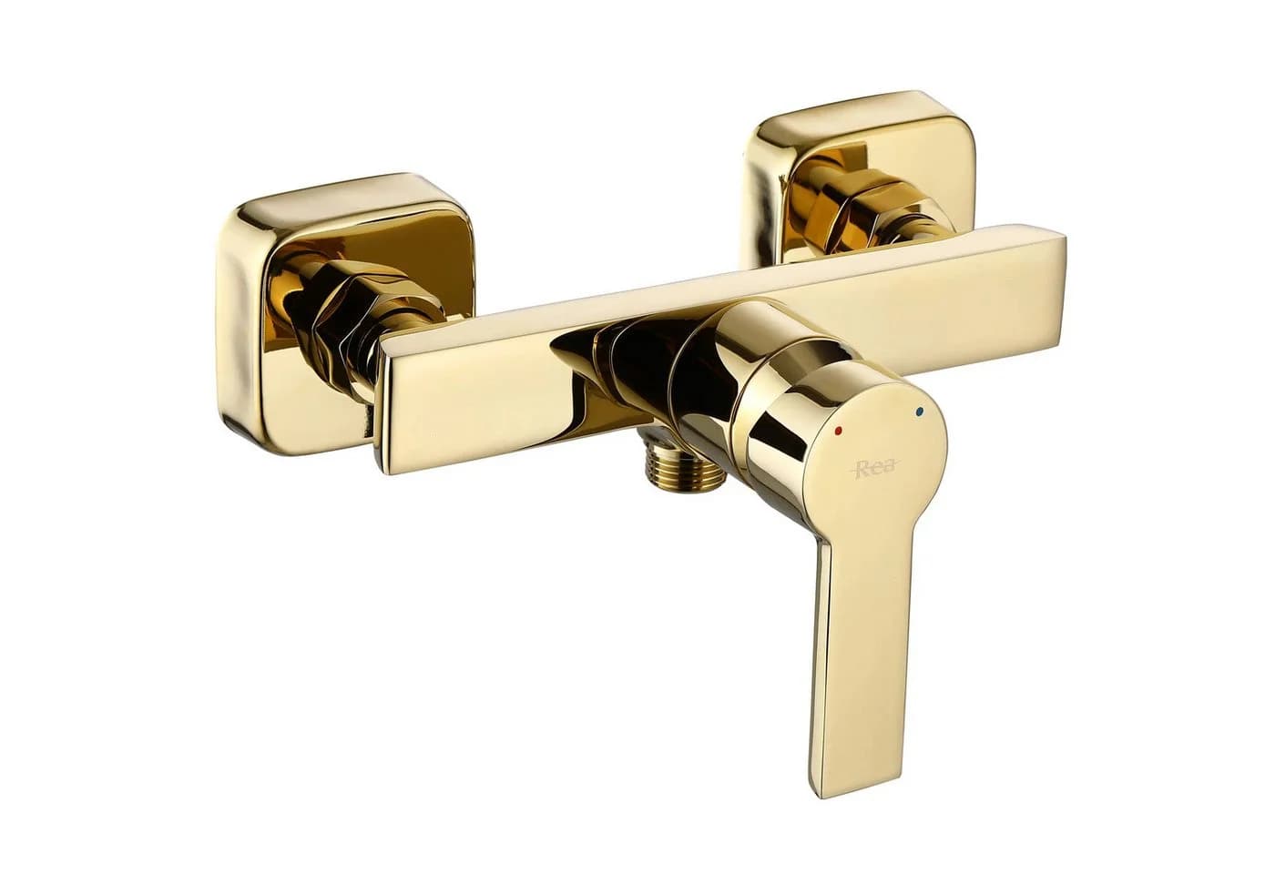 wohnwerk.idee Duscharmatur Einhebelmischer mit Handbrause Gold Poliert - Bild 3