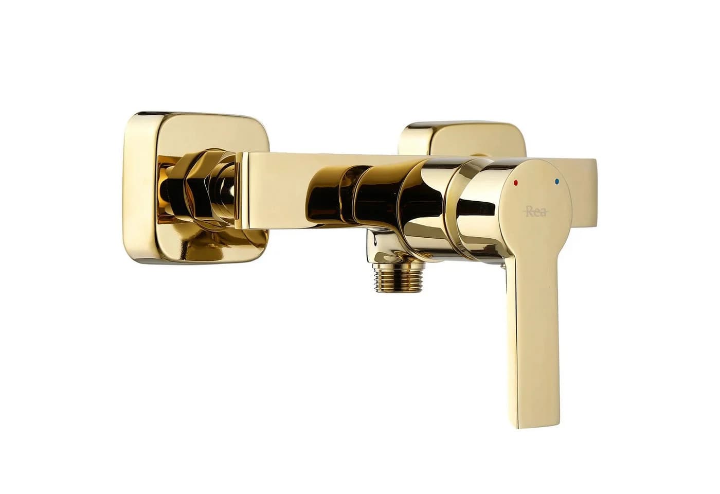 wohnwerk.idee Duscharmatur Einhebelmischer mit Handbrause Gold Poliert - Bild 4