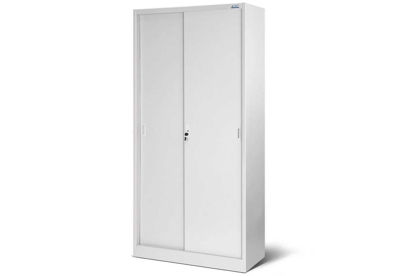 Jan Nowak Aktenschrank KUBA Schiebetüren grau 90 cm