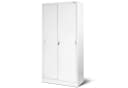 Jan Nowak Aktenschrank KUBA Schiebetüren 90 cm Weiß Bild 1
