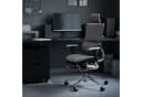 DIABLO CHAIRS Bürostuhl V-Master Grau Netzstoff ergonomisch mit Beinstütze Bild 4