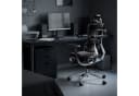 DIABLO CHAIRS Bürostuhl V-Master Grau Netzstoff ergonomisch mit Beinstütze Bild 5