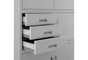 Jan Nowak Aktenschrank Metall mit Tresor Schloss Grau Bild 3