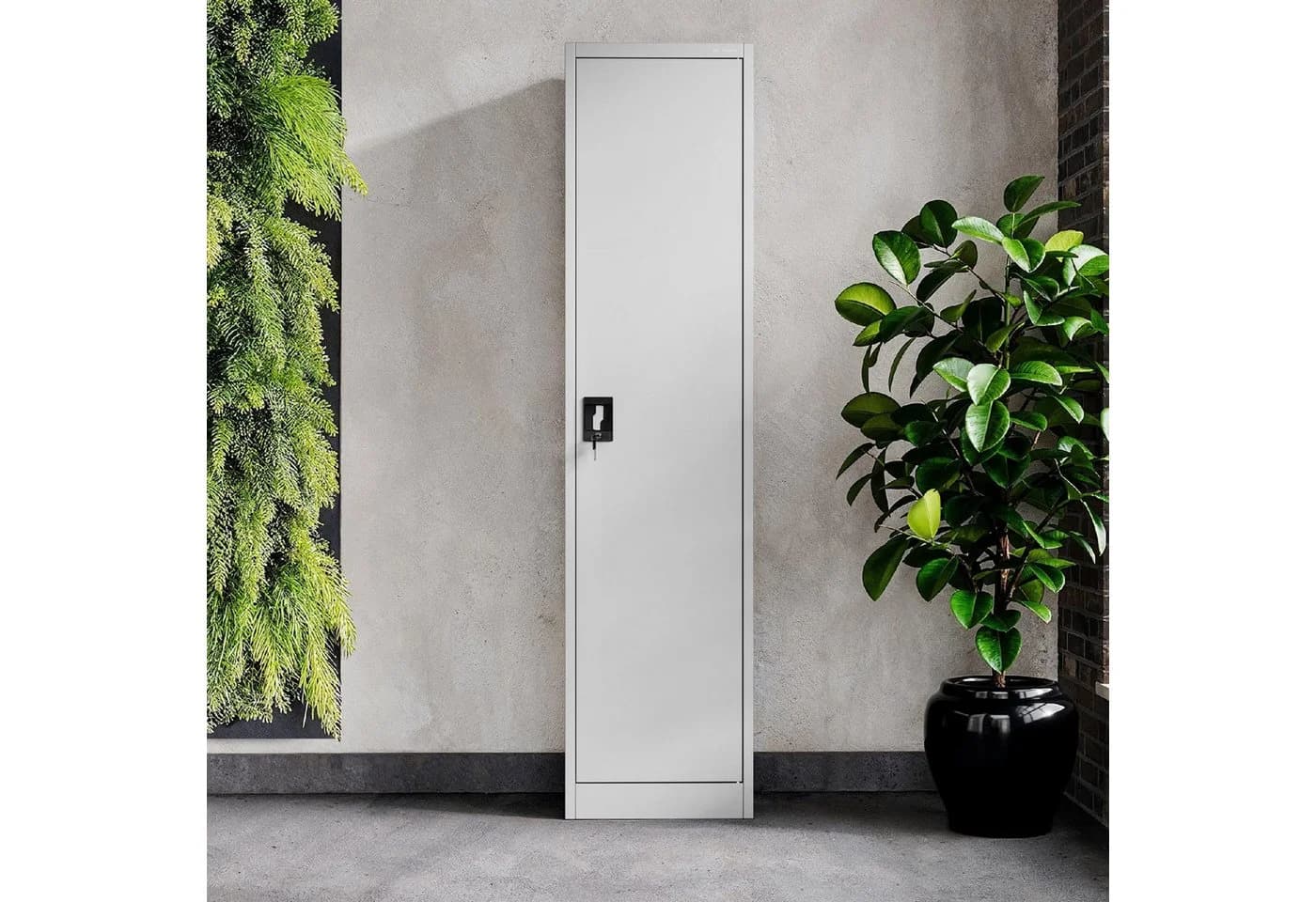 Jan Nowak Aktenschrank Metall ALEX 45 cm Grau