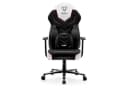 DIABLO CHAIRS Gaming-Stuhl X-Gamer 2.0 Weiß Stoff Kunstleder Bild 1