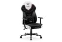 DIABLO CHAIRS Gaming-Stuhl X-Gamer 2.0 Weiß Stoff Kunstleder Bild 2