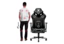 DIABLO CHAIRS Gaming-Stuhl X-Player 2.0 Schwarz TiltTech 3D-Armlehnen Bild 4