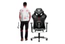 DIABLO X-Player 2.0 Gaming Stuhl Stoff Honeycomb TiltTech 3D-Armlehnen Bild 4