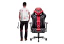 DIABLO CHAIRS Gaming-Stuhl X-Player 2.0 Anthrazit-Rot TiltTech 3D-Armlehnen Bild 4