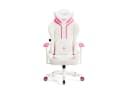 DIABLO CHAIRS Gaming-Stuhl X-Ray Rosa-Weiß Kunstleder 4D-Armlehnen Bild 1