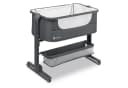 Lionelo Baby-Reisebett Timon 3in1 Beistellbett Grau Aluminium Bild 1