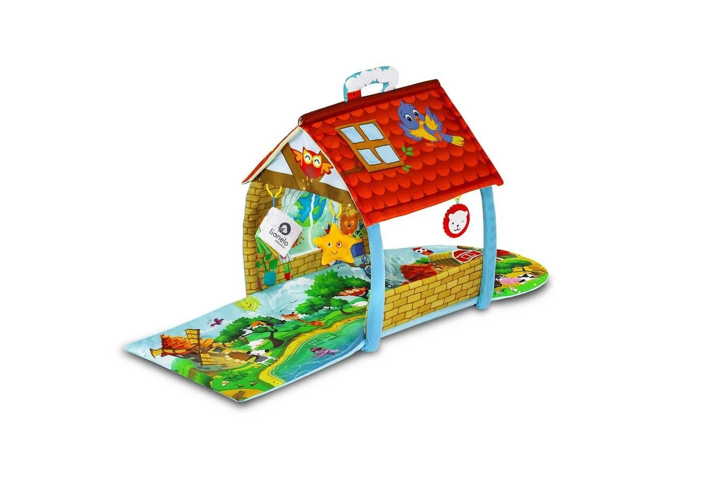 Lionelo Spielmatte Agnes 2in1 Bunt mit Zubehör - Bild 3