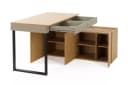 Deine Möbel 24 Kinderschreibtisch LIBU 10 Beige Eiche mit Schubladen Bild 1