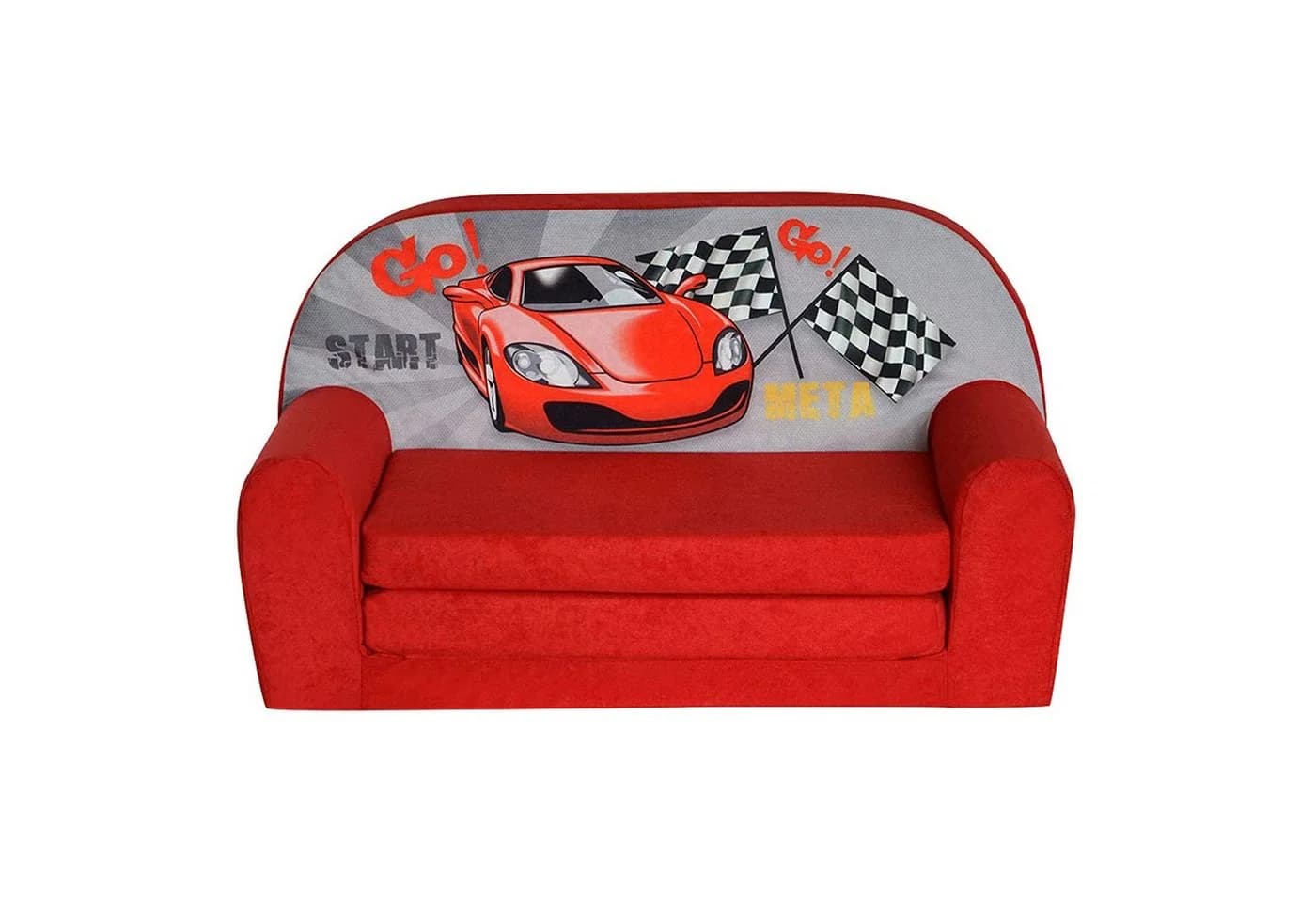 FORTISLINE Kindersofa "MINI" 2-Sitzer Aufklappbar - Bild 2