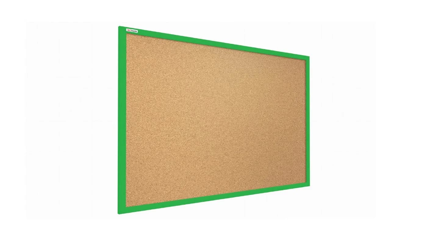 ALLboards Pinnwand mit Kieferrahmen und grüner Korktafel - Bild 2