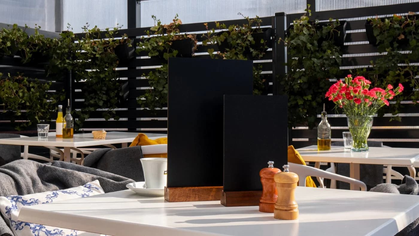 ALLboards Doppelseitige Kreidetafel mit Staffelei - Bild 3