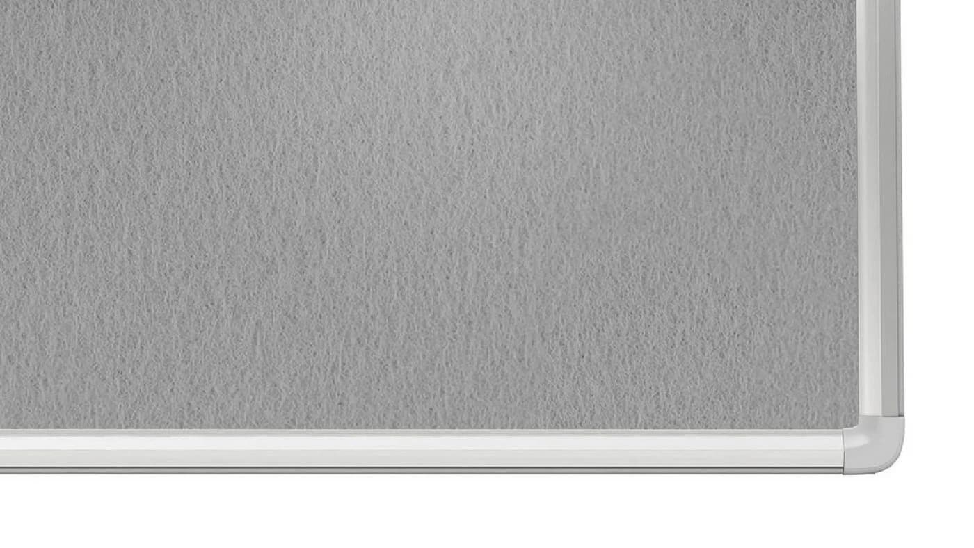 ALLboards Filztafel mit Alurahmen Blau Grau - Bild 5