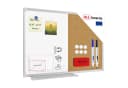 ALLboards Kombitafel 2-in-1 Magnettafel & Kork-Pinnwand Bild 2