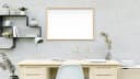 ALLboards Magnettafel Weiß Holzrahmen Whiteboard Wandtafel Bild 1