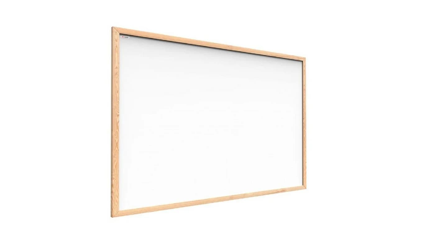 ALLboards Magnettafel Weiß Holzrahmen Whiteboard Wandtafel - Bild 2