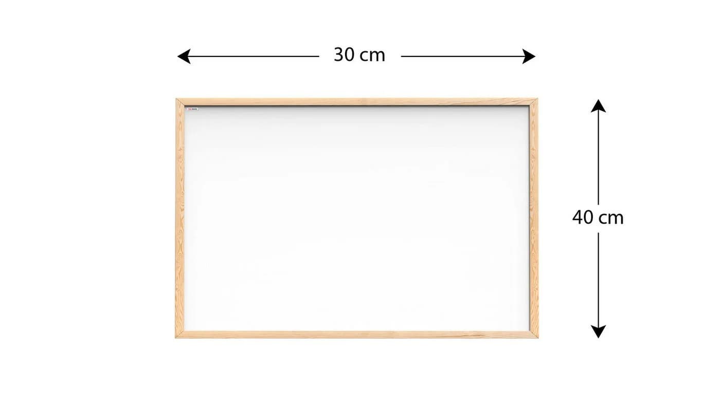 ALLboards Magnettafel Weiß Holzrahmen Whiteboard Wandtafel - Bild 4