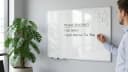 ALLboards Magnettafel 120x80cm Memoboard Weiß Schreibtafel Bild 3