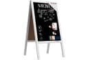 ALLboards Kundenstopper Tafel braun Holzrahmen Bild 2