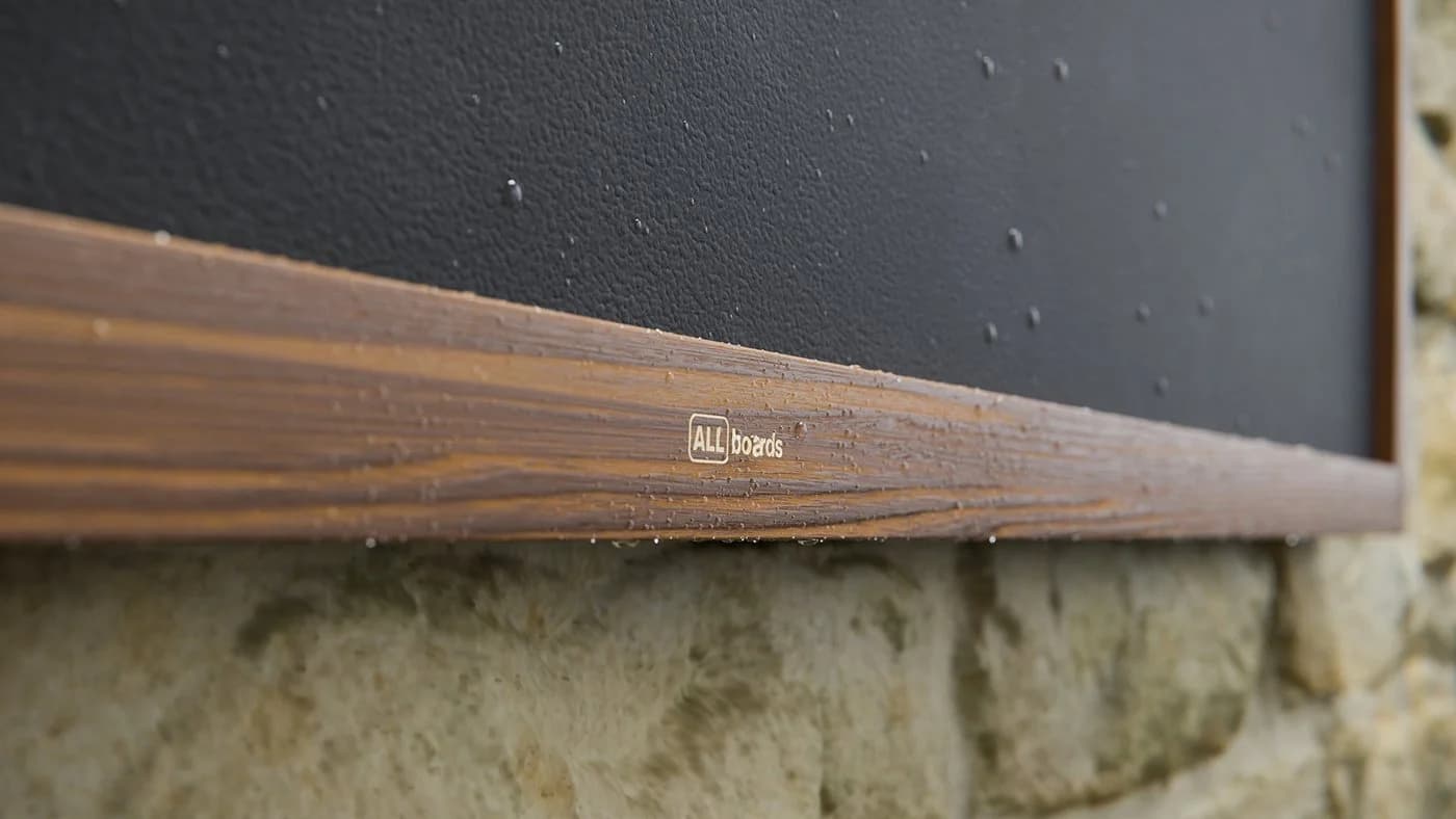 ALLboards Kreidetafel mit Holzrahmen - Schwarz Wandtafel - Bild 5