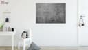 ALLboards Magnettafel Metall Betonmauer Grau Modern Bild 1